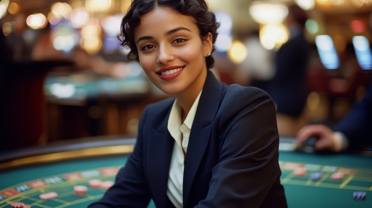 Domino QQ table lobby showing multiple available seats and stake levels
